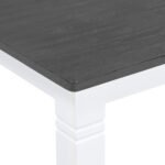 TOPMAX 6-Piece Wooden Dining Table Set with Upholstered Bench and 4 Dining Chairs - Image 21