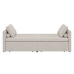 Modern cushioned lounge chair sofa bed - Image 5