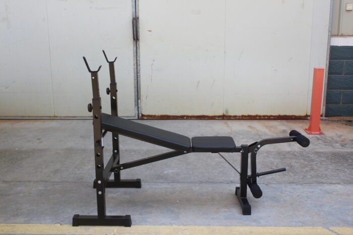 Olympic Weight Bench Bench Press Set with Squat Rack and Bench - Image 2