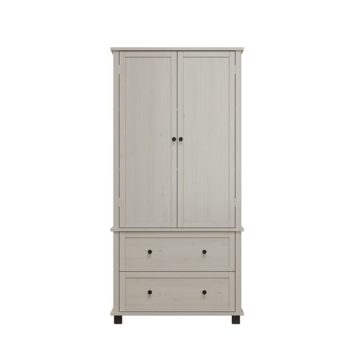 70 inch large storage cabinet with 2 drawers and 3 shelves - Image 11