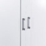 Tall Bathroom Storage Cabinet with Two Doors and Drawers and Adjustable Shelf - Image 22