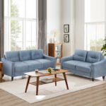 Gray Comfortable Sectional Couch - Image 5