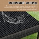 12x20 FT Heavy Duty Carport Canopy with Galvanized Steel Roof and Enhanced Base Metal - Image 9