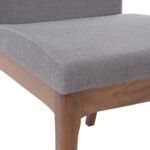 Gray wooden legs Dining Chair (Set of 2) - Image 13