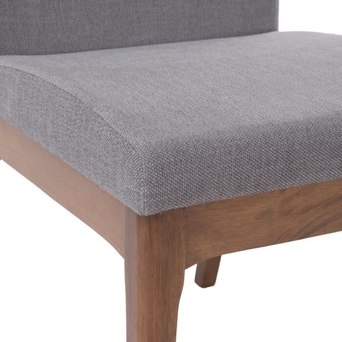 Gray wooden legs Dining Chair (Set of 2) - Image 13