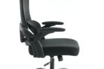 High backrest Black mesh office chair with 3D armrests with adjustable headrest - Image 15