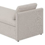 Modern cushioned lounge chair sofa bed - Image 8