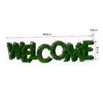 Welcome Letter Art Moss Wall Decor - Image 5