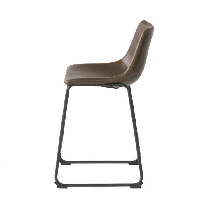 Vintage Style Brown 24-Inch Counter Stool (Set of 2) - Image 9