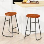Stylish and Minimalist Bar Stools (Set of 2)