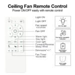 52" Low Profile Ceiling Fan with Lights - Image 11