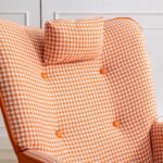 Rocking Chair Soft Houndstooth Fabric Leather Fabric - Image 16