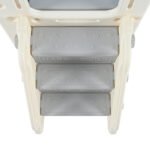 9 in 1 Toddler Slide Set for Toddlers Ages 1+ with Basketball Hoop, Tunnel and Storage Space, Pirate Ship and Themed Slide - Image 14