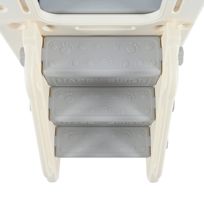 9 in 1 Toddler Slide Set for Toddlers Ages 1+ with Basketball Hoop, Tunnel and Storage Space, Pirate Ship and Themed Slide - Image 14