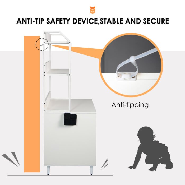 Graffiti with 2 storage racks and 1 door cat litter box shell - Image 7
