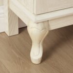 Dual door Curio cabinet with tempered glass doors - Image 2