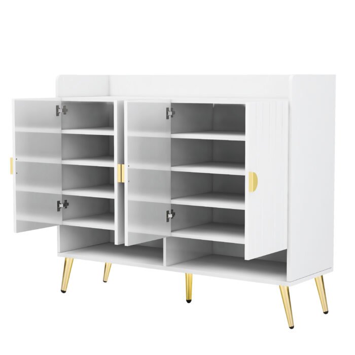 U-Can shoe cabinet with door, 10 layers with adjustable shelves - Image 6