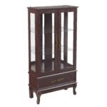 Curio cabinet with adjustable glass frame - Image 7