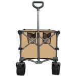 Collapsible Folding Wagon Push Pull Foldable Beach Wagon Cart - Image 17
