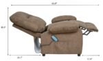 Recliner Chair with Message and Heater and Manual Control - Image 9