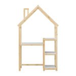 House-shaped Wooden writing Desk Kids study Table Bookshelf - Image 13