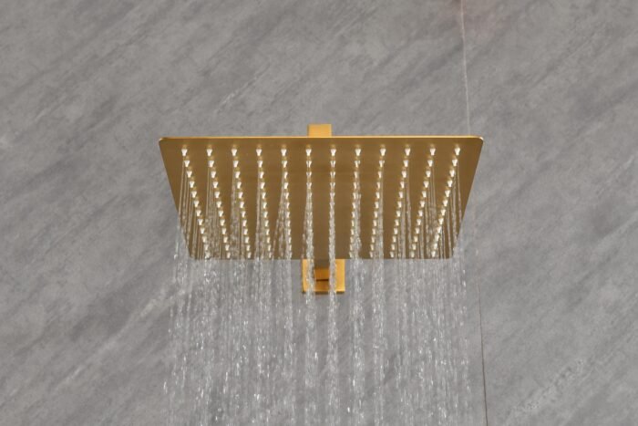 Shower System with Shower Head, Hand Shower Slide Bar  Bodysprays Shower Arm  Hose Valve Trim - Image 4