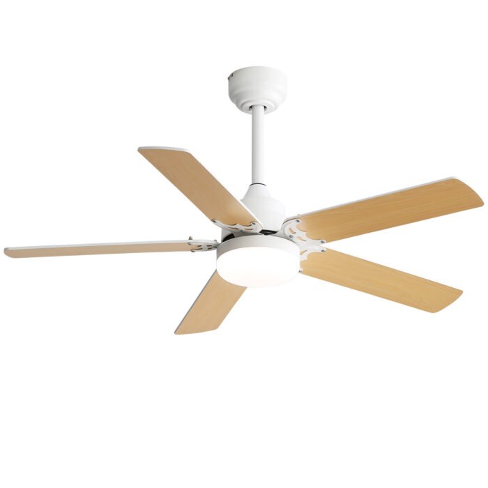 42" Modern Ceiling Fan With 3 Color Dimmable Light 5 Blades and Remote Control - Image 7