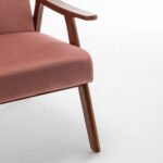 Mid-Century Modern Chair with Solid Wood Frame - Image 7