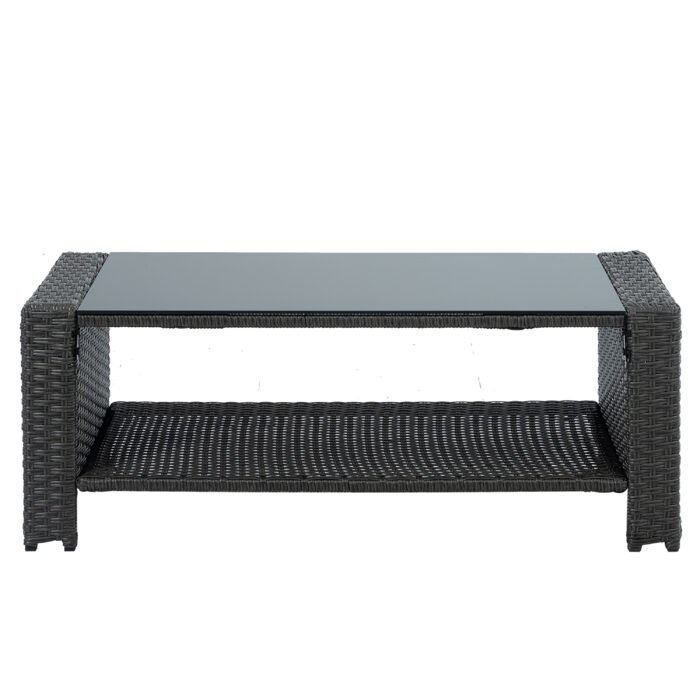 Patio Rattan Furniture 5 pieces Set - Image 17