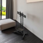 FANCO Universal Rotating TV Stand with adjustable tilt height (32-80 inch)