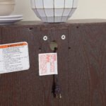 Glass Curio Cabinet with adjustable glass frame - Image 7