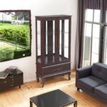 Curio cabinet with adjustable glass frame - Image 2