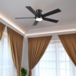 52" Low Profile Ceiling Fan with Lights
