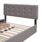 Upholstered Platform Bed with 2 Drawers and 1 Twin XL Trundle Queen Size - Image 19