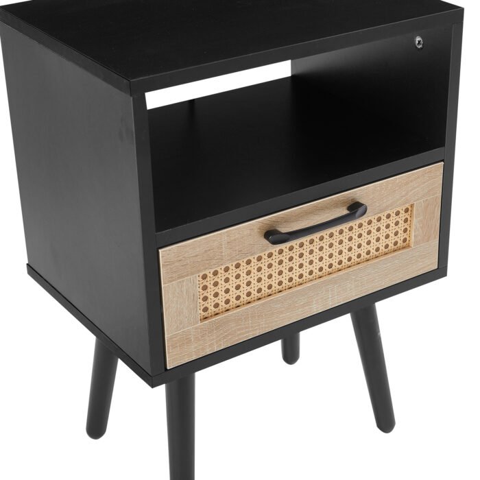 Armando Living Room Side Cabinet Corner Cabinet Bedroom Night Stand - Image 3