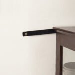 Glass Curio Cabinet with adjustable glass frame - Image 9