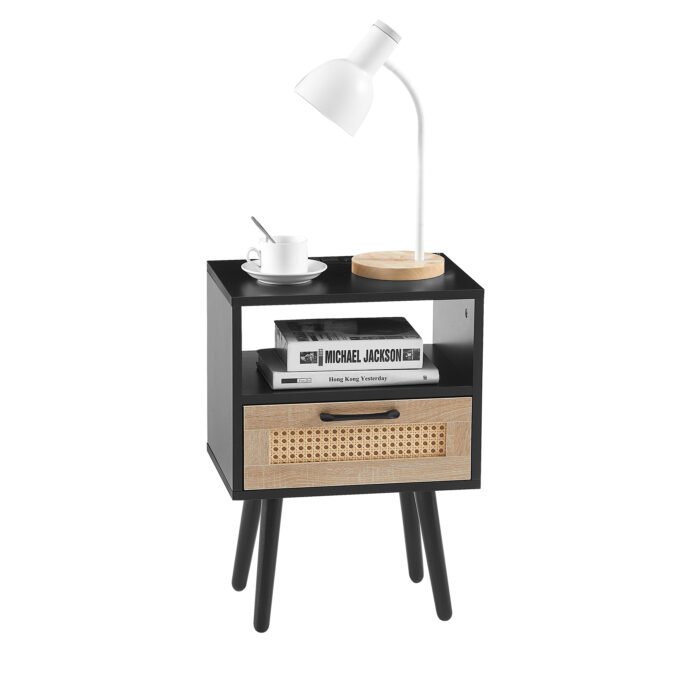 Armando Living Room Side Cabinet Corner Cabinet Bedroom Night Stand - Image 4