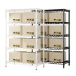 Wire frame metal storage rack adjustable rack, vertical storage rack unit