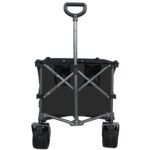Collapsible Folding Wagon Push Pull Foldable Beach Wagon Cart - Image 16