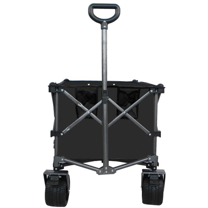 Collapsible Folding Wagon Push Pull Foldable Beach Wagon Cart - Image 16