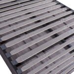 Full Size Murphy Bed with Wardrobe and Drawers, Gray - Image 19