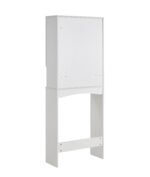 Over-The-Toilet Bathroom Shelf Organizer, White - Image 4