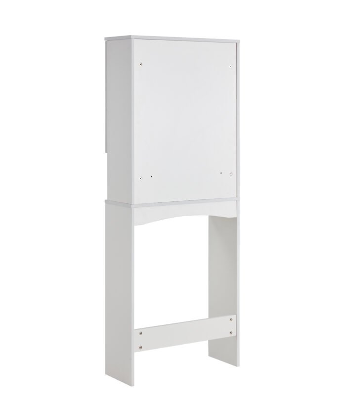 Over-The-Toilet Bathroom Shelf Organizer, White - Image 4