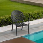 5-Piece Set Of Cast Aluminum Patio Furniture With Cushions - Image 3