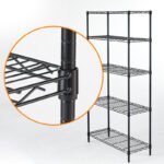 Wire frame metal storage rack adjustable rack, vertical storage rack unit - Image 5
