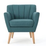 Mid Century Modern Fabric Club Chair - Image 6