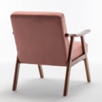 Mid-Century Modern Chair with Solid Wood Frame - Image 5