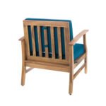 Perla Club Chair Blue - Image 10