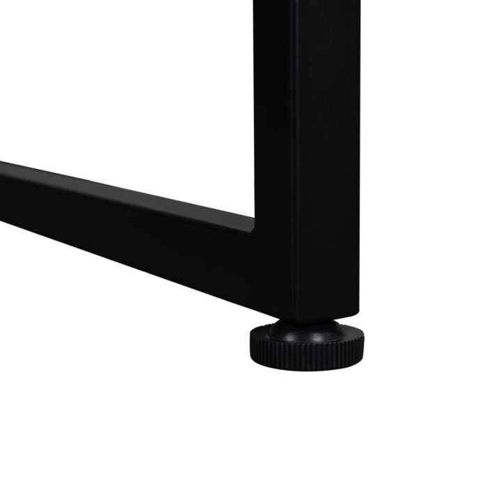 Modern Round Metal Coffee Table - Image 9