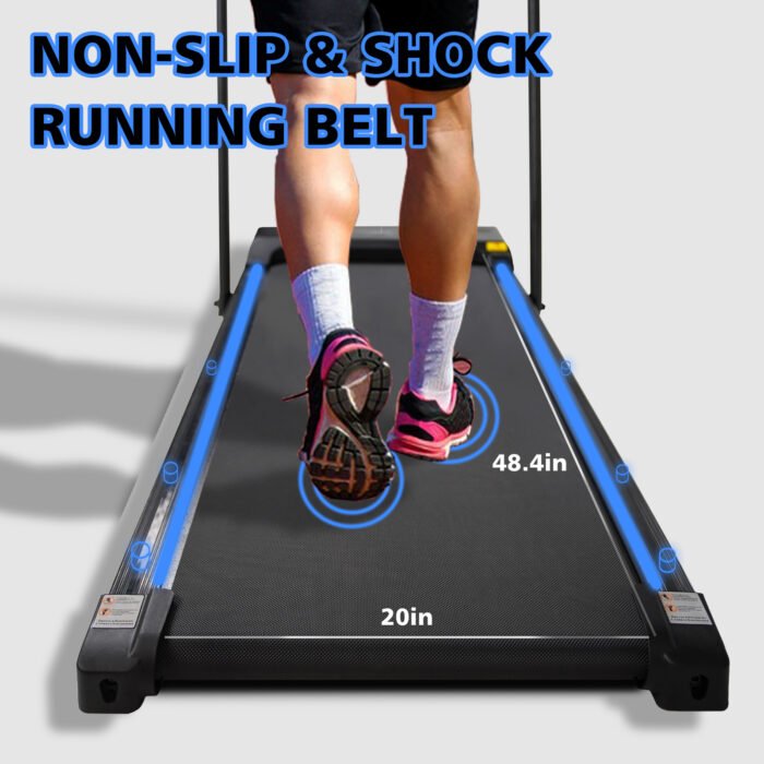 Portable Folding Walking Treadmill Pad 240lbs - Image 5